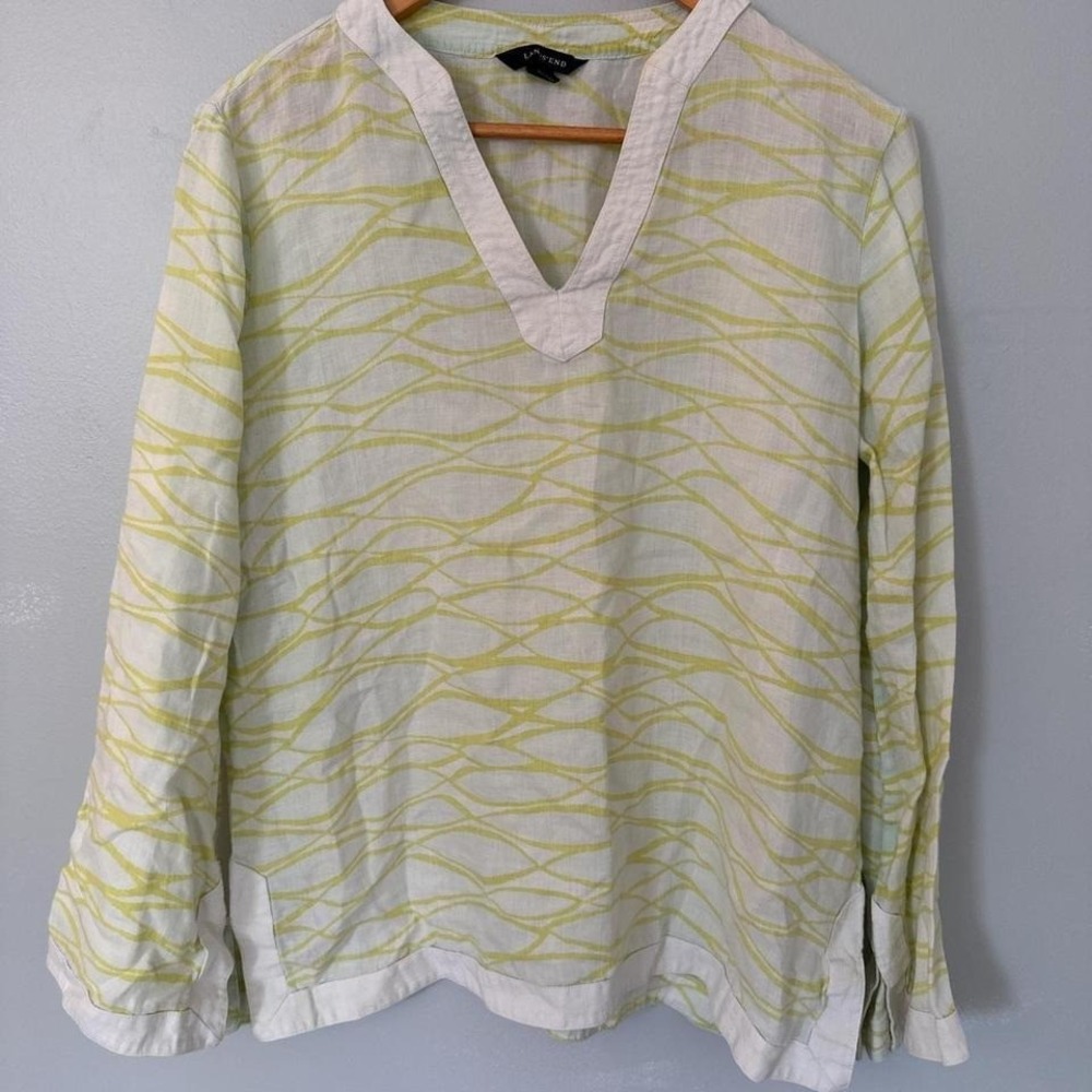 Land's End Linen Relaxed Fit Top
